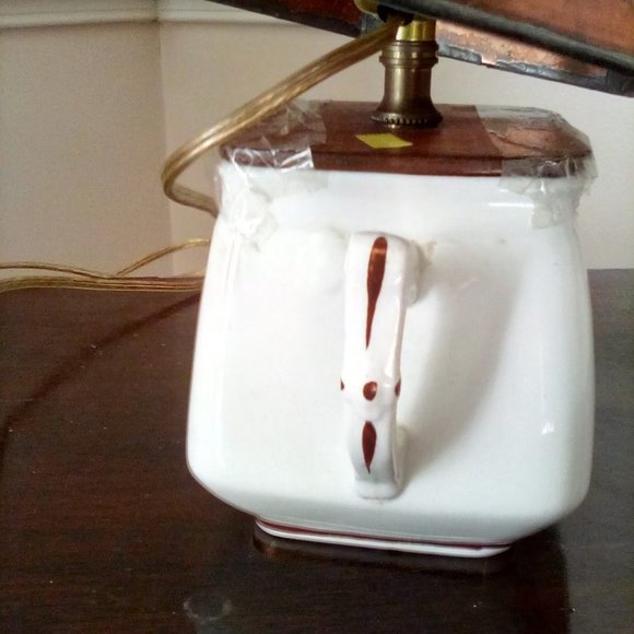 Handmade Folk Art Antique Lamp - Picture 7 of 7